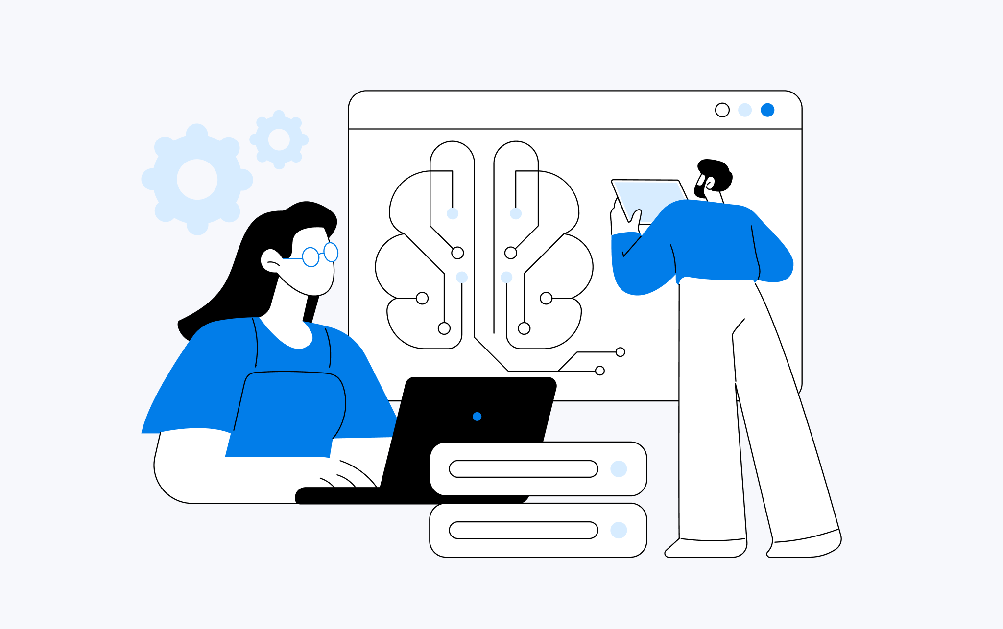 Our research focuses on developing novel techniques to improve machine learning systems, with three primary objectives: maximizing throughput, minimizing latency and overcoming resource constraints.